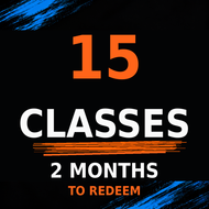 15 classes - 2 months