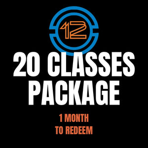 20 classes - 1 month